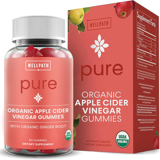 Organic ACV Gummies with The Mother for Gut Health