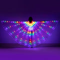 iMucci LED Lights Belly Dance Isis Wings for Adults and Kids