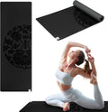 Gaiam Dry-Grip Yoga Mat - Non-Slip 5mm Thick Exercise Mat