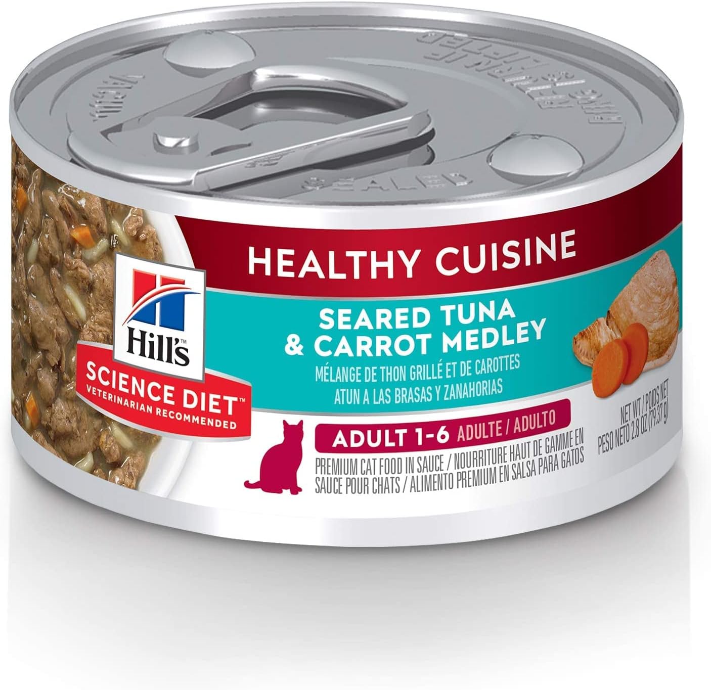 Hill's Science Diet Healthy Cuisine Seared Tuna & Carrot Stew