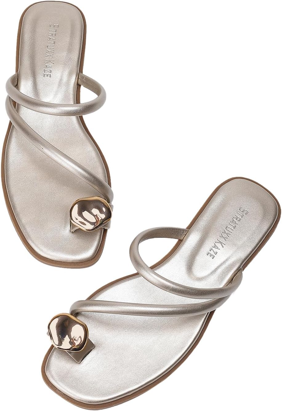 Women's Toe Ring Thong Sandals for Casual Summer Style