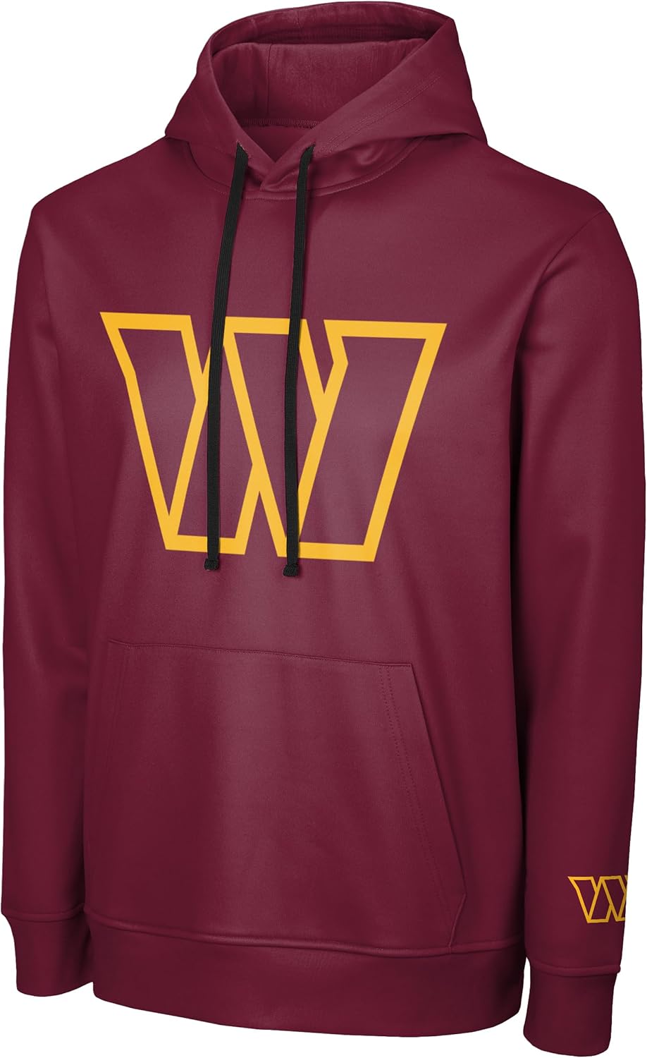 FOCO NFL Men's Official Sideline Primary Logo Performance Hoodie