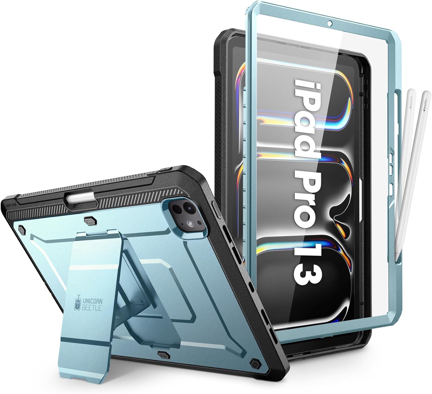 SUPCASE iPad Pro 13 Inch Case with Pencil Holder and Stand