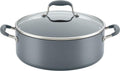 Anolon Advanced Home Hard-Anodized 7.5-Quart Wide Stockpot - Durable