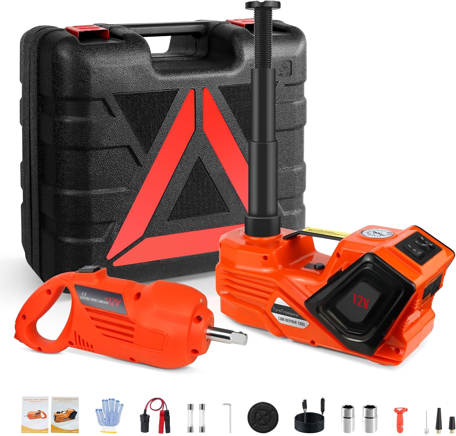 ZAISHANG Electric Car Jack Kit for Quick Tire Changes