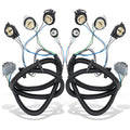 WEILEITE Left & Right Tail Light Wiring Harness Kit - Direct