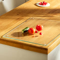 Large Tempered Glass Cutting Board 18 x 24 - High Transparency