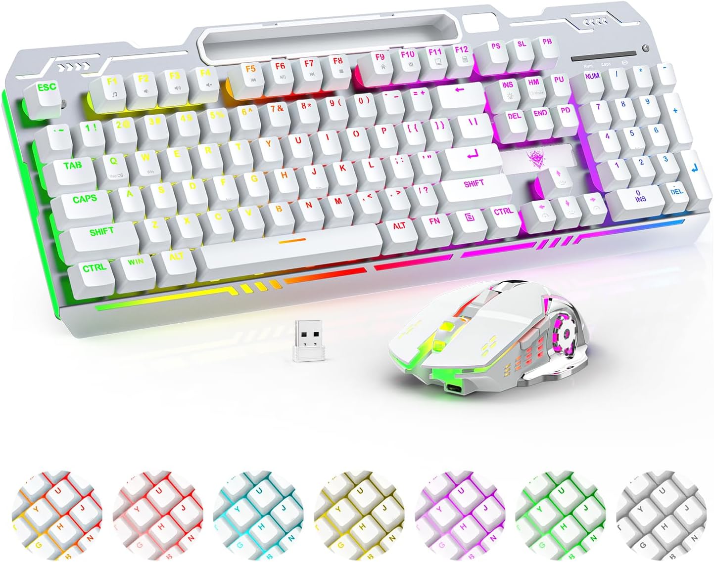 Wireless RGB Gaming Combo - Speed & Precision