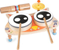 Stoie's Owl Drum Set for Babies and Toddlers 3-5 Years Old - Complete