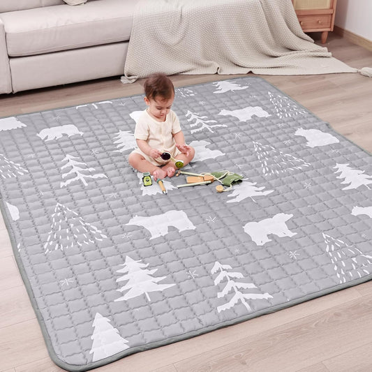 MHOMER Soft Baby Play Mat 79X71 - Premium Safety & Comfort