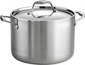 Tri-Ply Clad 8-Quart Stock Pot - Even Heat for Large Meals