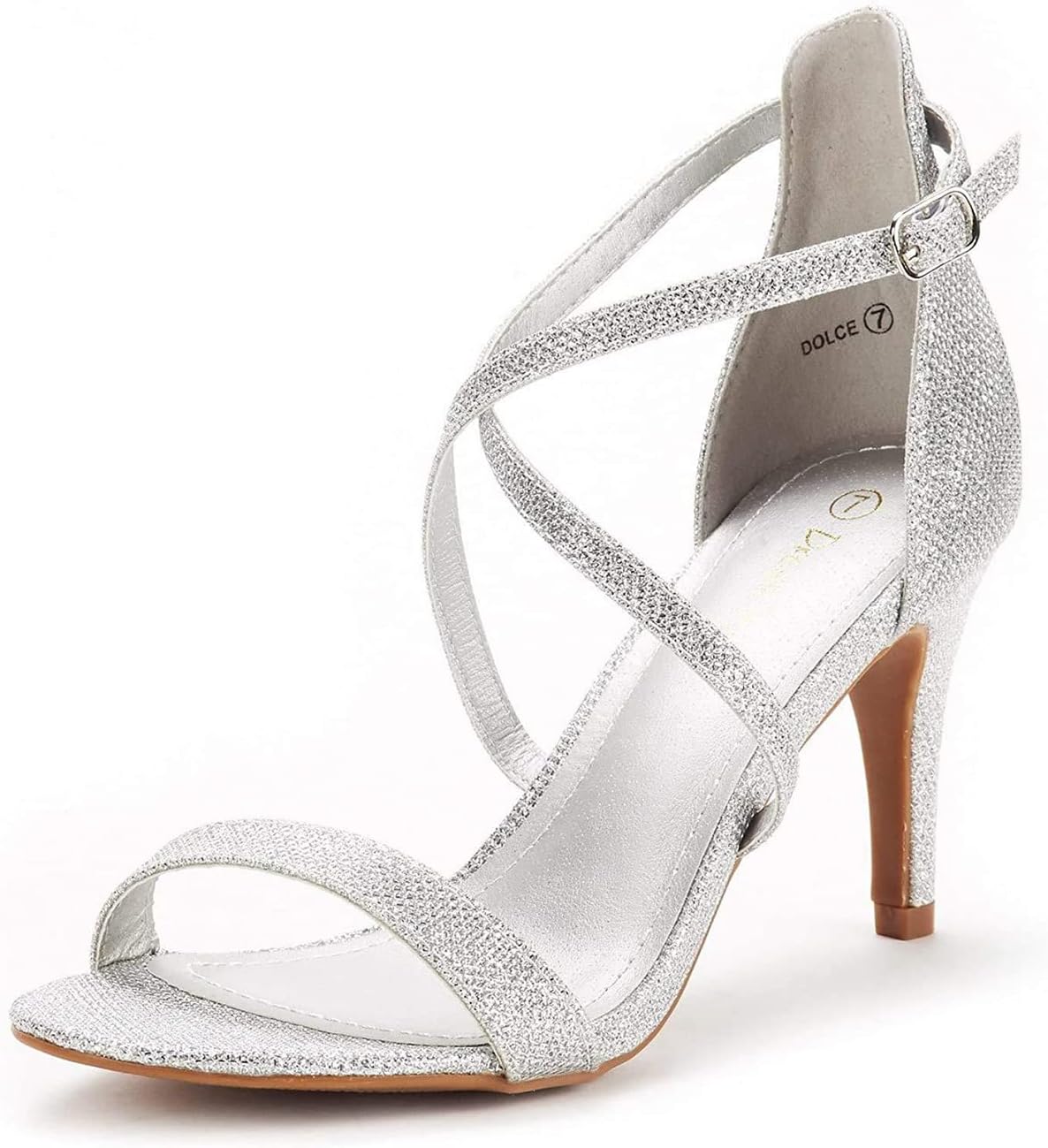 DREAM PAIRS Women's Dolce Fashion Stilettos Open Toe Sandals