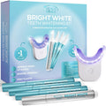 Teeth Whitening Kit with LED Light Device - Fast 16 Min Results