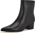 Nine West Maribu Ankle Bootie - Pointy Toe Block Heel