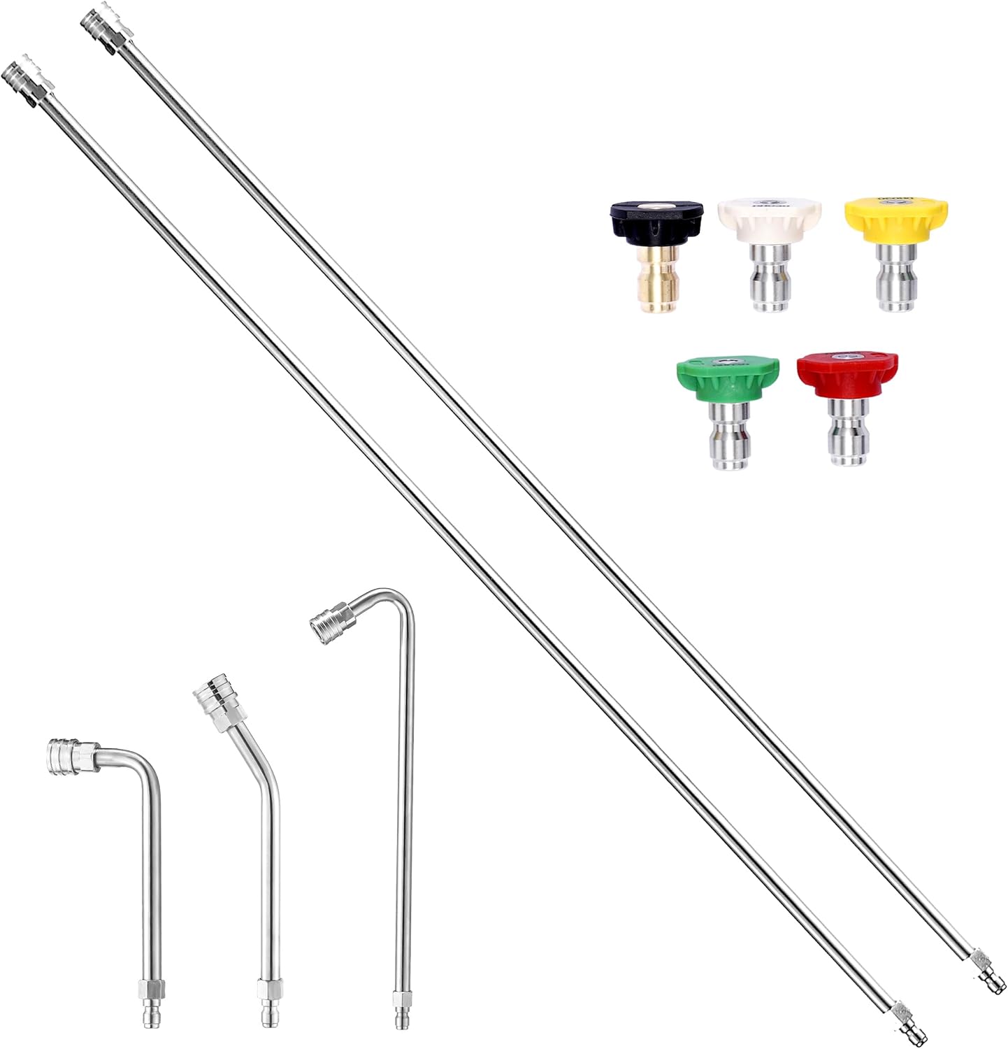 120 Inch Pressure Washer Extension Wand for High-Reach Cleaning