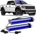 XRIDONSEN Blue Emergency Dash Lights 144 LED Strobe - Visible Safety