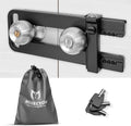 Double Door Locking Device for French Doors - Security Barricade