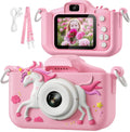 Upgrade Kids Camera Toys 1080P HD Selfie Camera for Girls Age 3-12