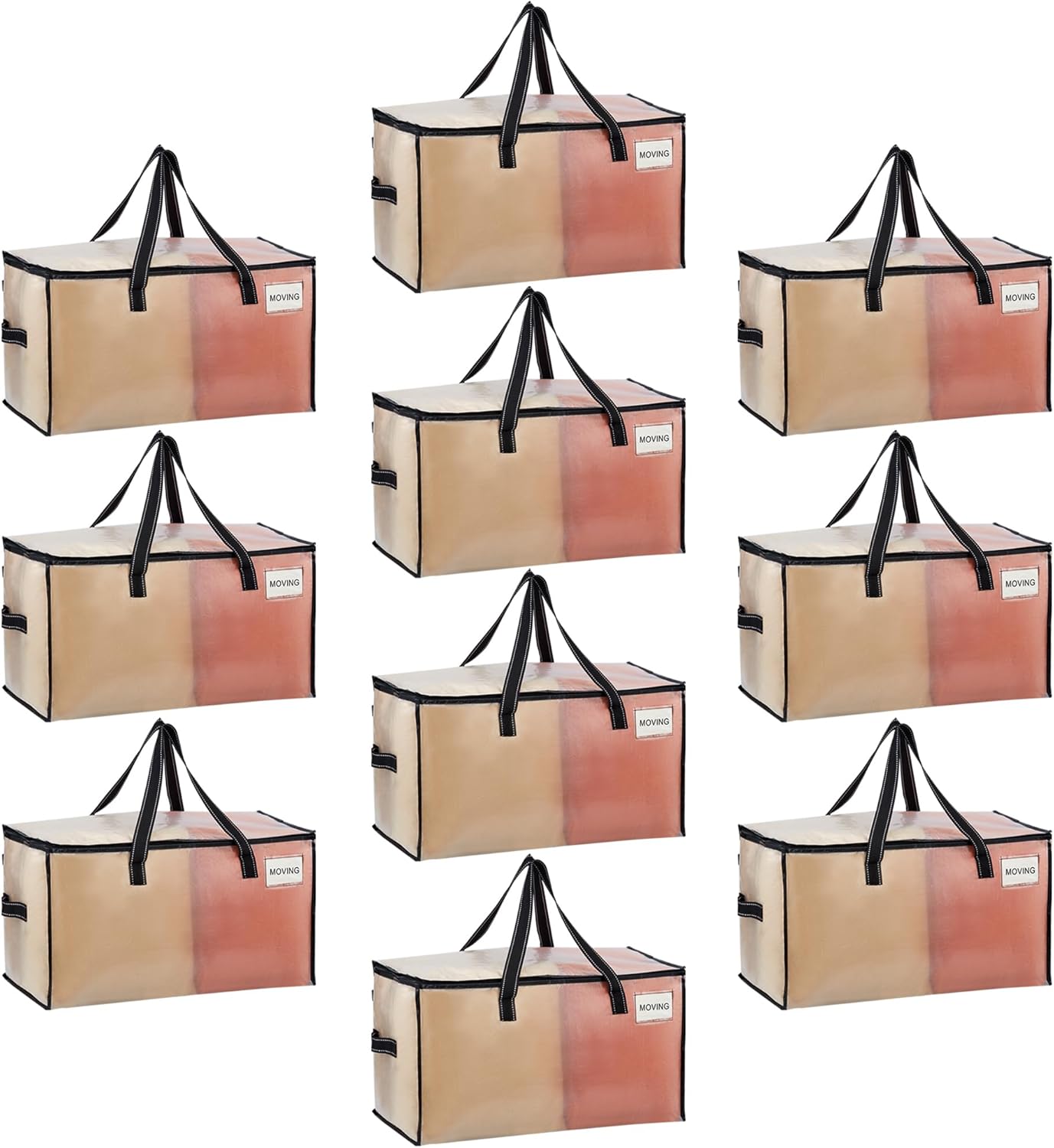 VENO 10 Pack Moving Bags for Comforter and Blanket Storage