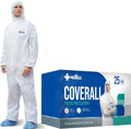 Medtecs Hazmat Suits Disposable Coveralls - Full Protection