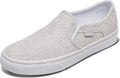 Vans Womens Asher Low Top Slip-On Sneakers - Canvas Comfort