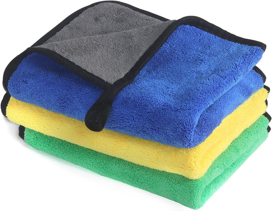 Ultra Absorbent Microfiber Car Towels - LoyaGour