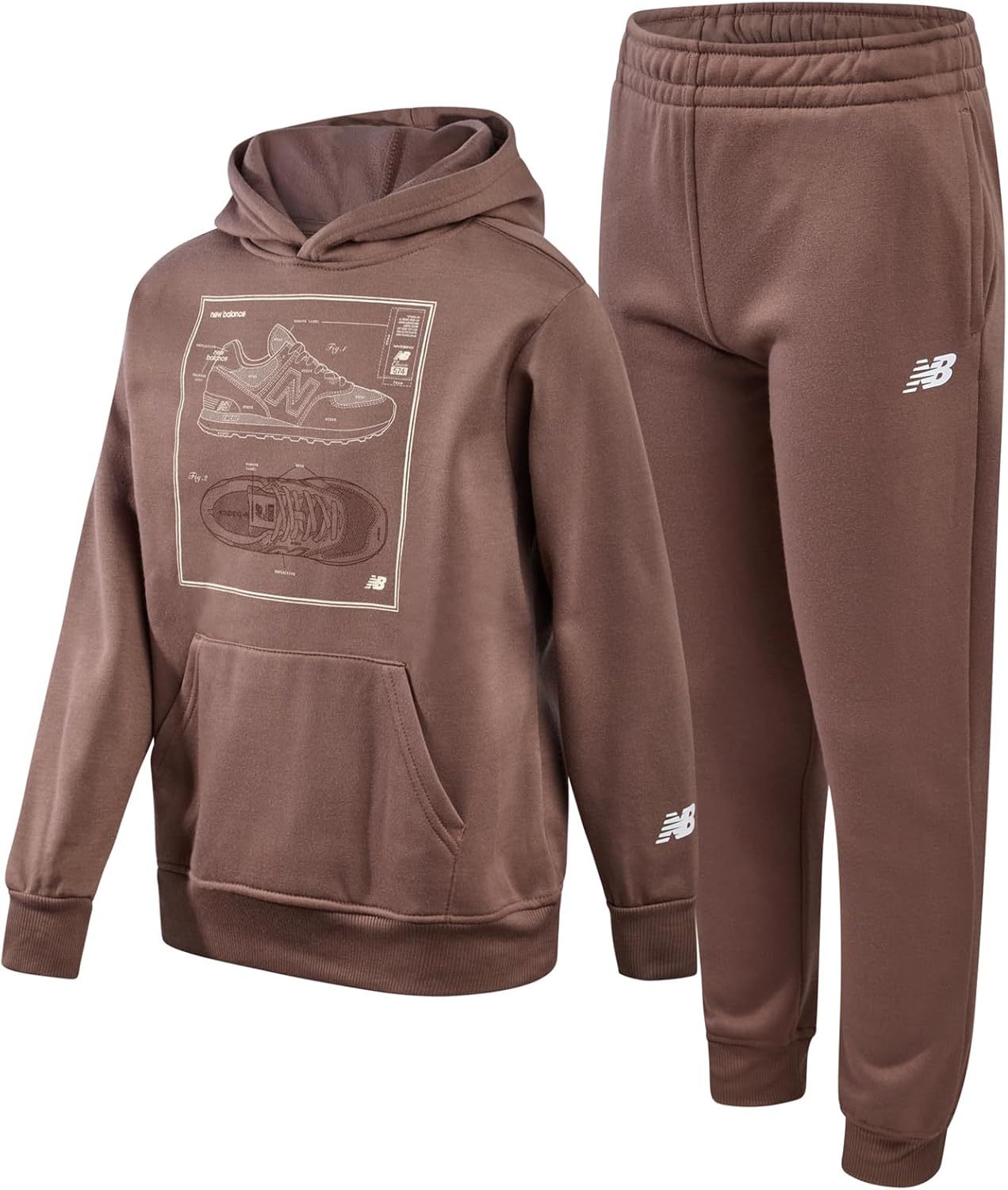 New Balance Boys Tracksuit Set for All-Day Comfort and Style