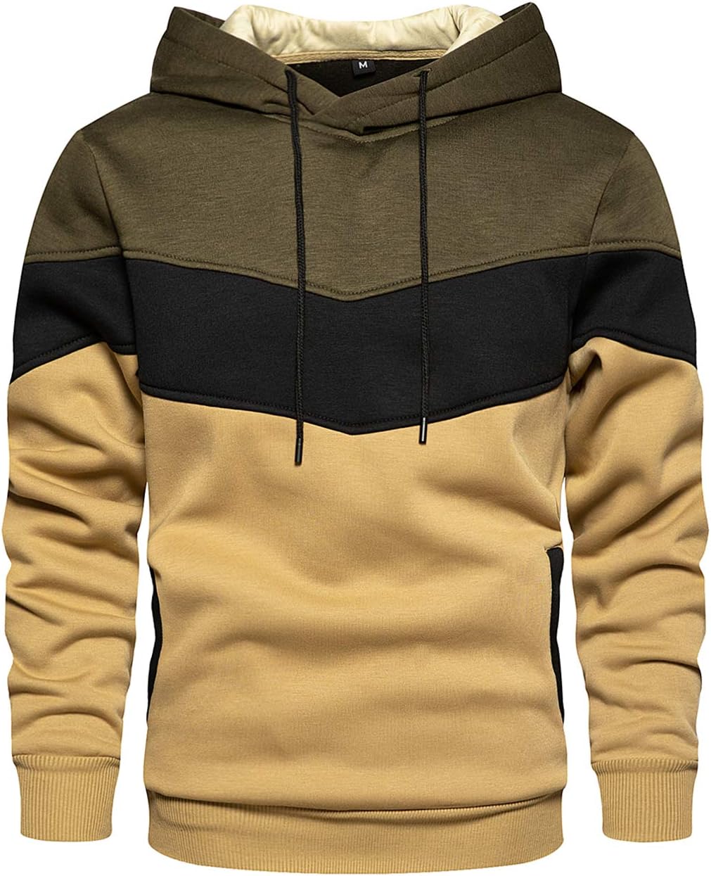 Gesean Color Block Hoodie: Cozy Style Upgrade