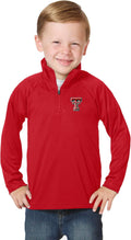 Toddler Boys Little King NCAA 1/4 Zip Pullover Wind Shirt for Comfort