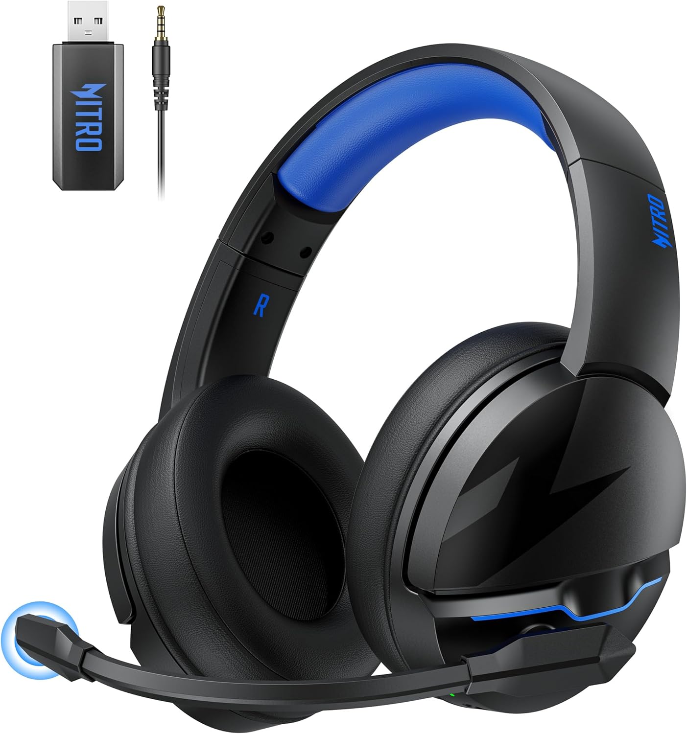 Acer 2.4GHz Flex Wireless Gaming Headset with 100H Battery Life