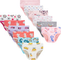 Little Girls' 6-Pack Cotton Underwear Size 2-4T - Soft, Durable