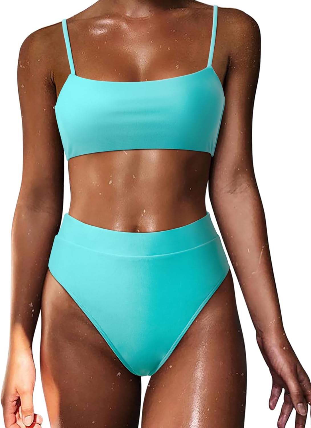 High Waisted Bikini for Women by MOSHENGQI - Stylish & Comfortable