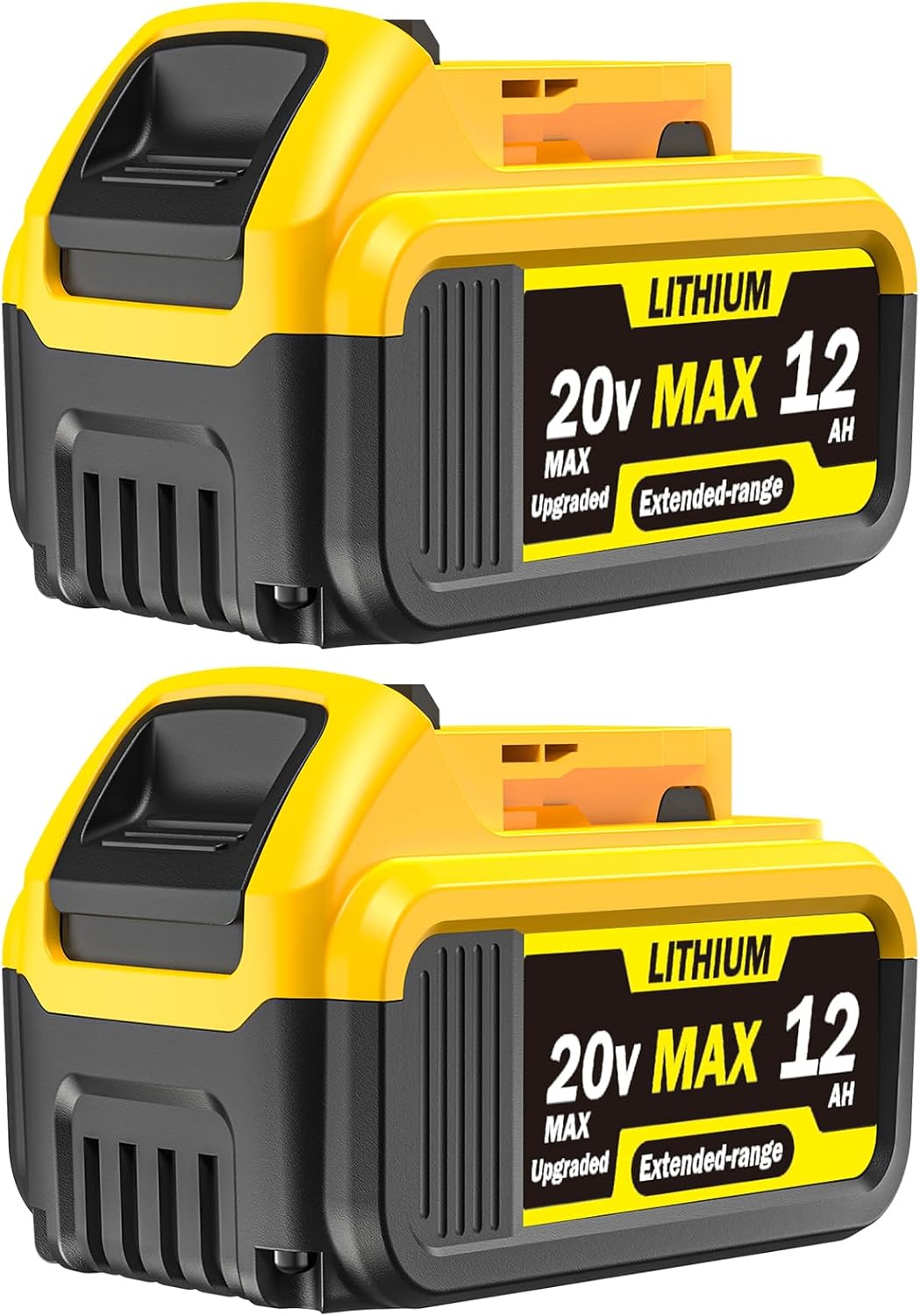 PoWrenxity 2 Packs 12000 mAh 20V MAX Lithium-Ion Battery