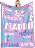 Personalized Blankets with Name - Soft Custom Micro Flannel Throw