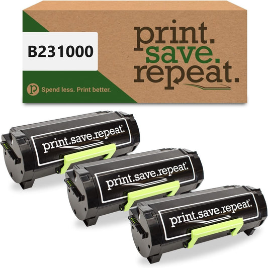 Lexmark B231000 Remanufactured Toner Cartridges 3-Pack Review
