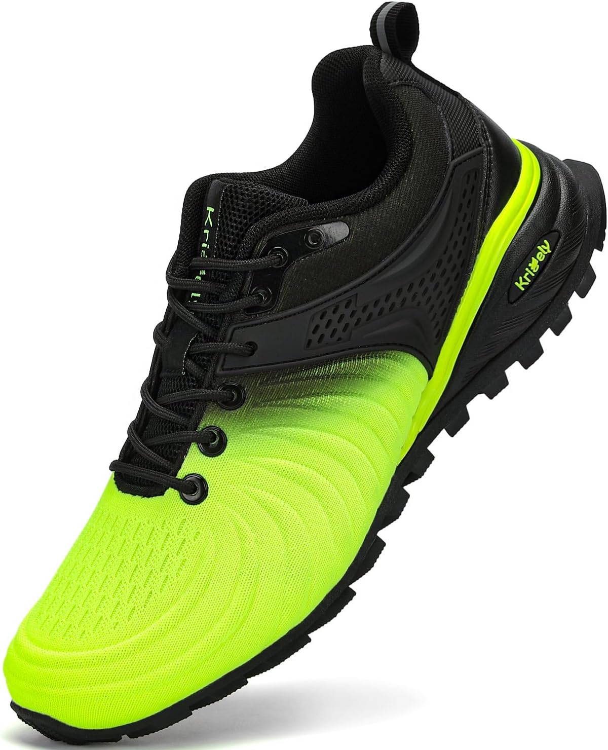 Kricely Men's Walking Shoes: Breathable Lightweight Sneakers