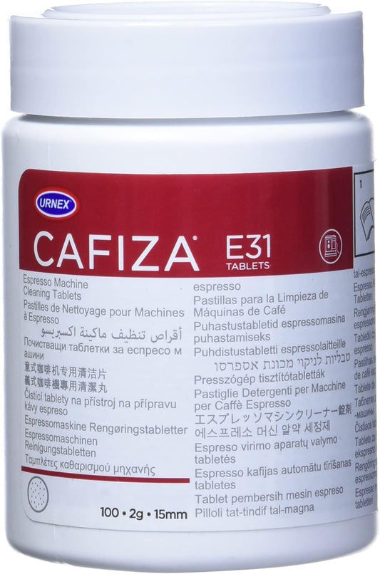 100 Ct Urnex Cafiza Tablets, Professional Espresso Clean