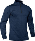 Men's Quarter Zip Pullover Long Sleeve Golf Sweatshirt - Lightweight