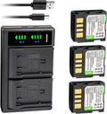 Kastar 3-Pack BN-VF707 Battery and LTD2 USB Charger - Reliable Spare