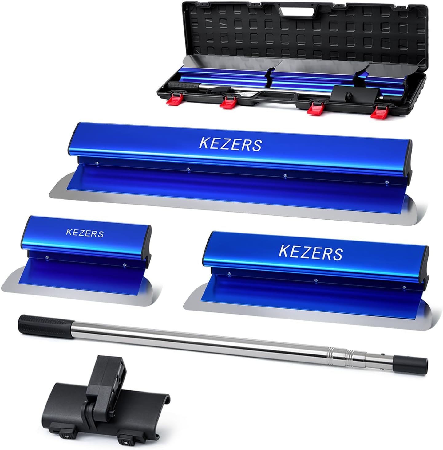 KEZERS Drywall Skimming Blade Set for Perfect Smoothing Finish