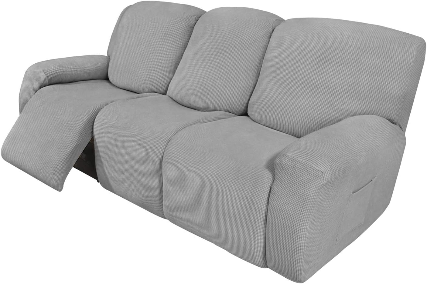 Easy-Going 8 Pieces Recliner Sofa Slipcover for Protection