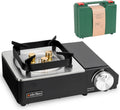 Luxe Ignition Butane Stove | Windproof Power | Camping, RV, Hiking