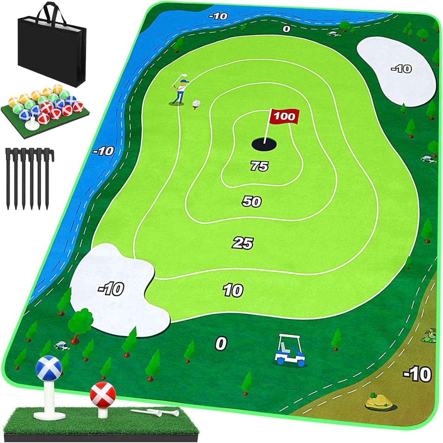 Ultimate Golf Chipping Game Set - Backyard Fun!