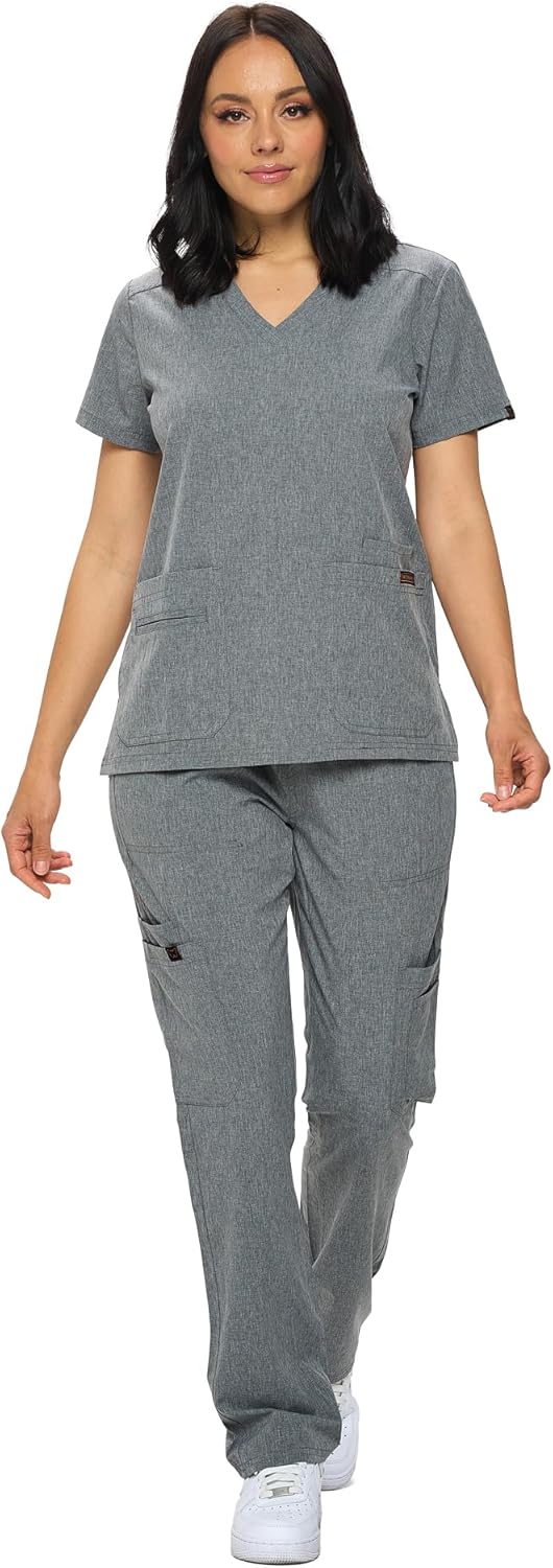 Stretchy Scrub Sets for Women - Regular & Petite Sizes Available