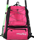 Athletico Baseball Bat Bag Backpack - All-in-One Gear Carrier