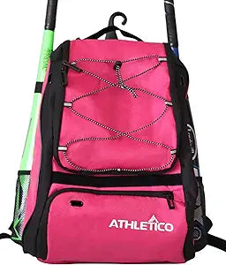 Athletico Baseball Bat Bag - Perfect for Youth and Adults Gear