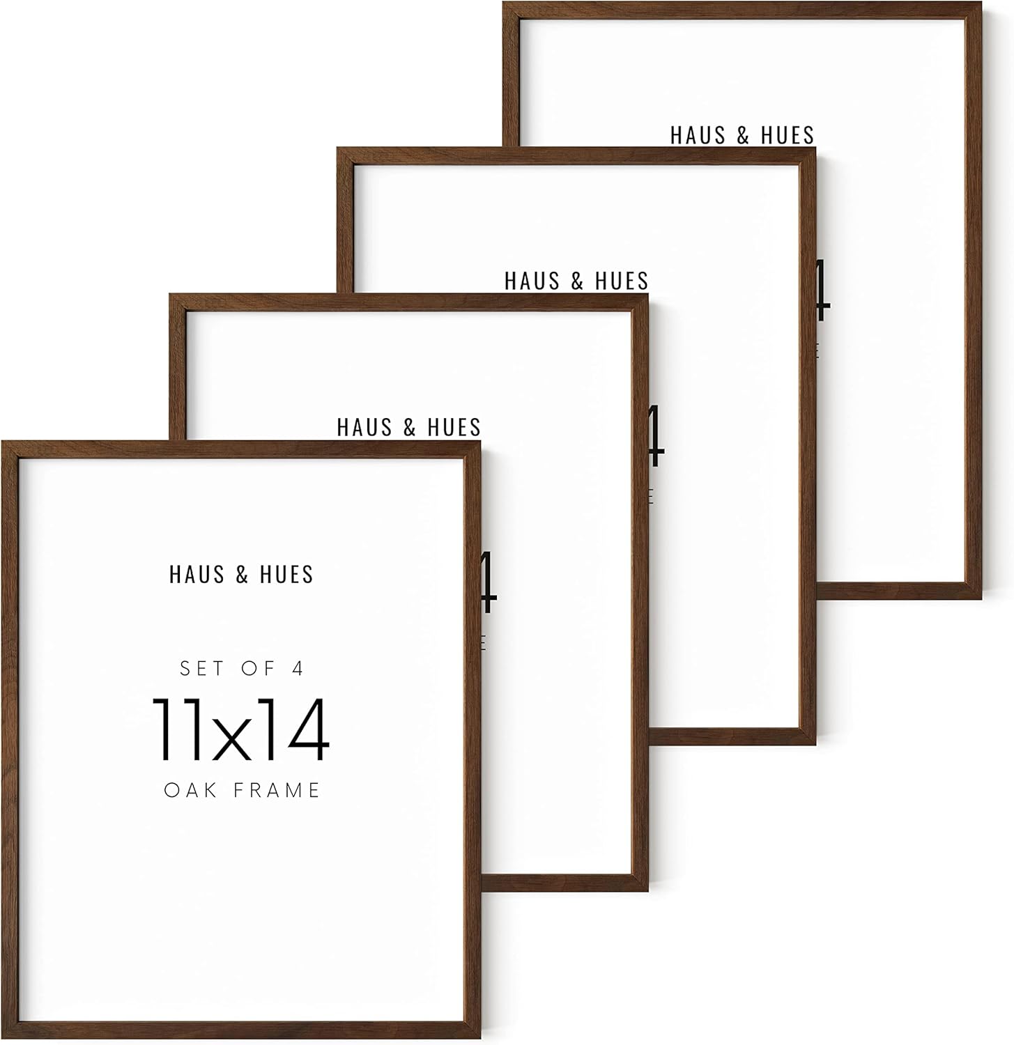 Haus and Hues 11x14 Picture Frame Set of 4 for Gallery Walls