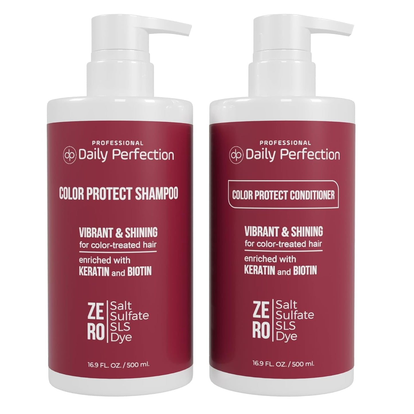 Vibrant Color Duo: Biotin Keratin Set