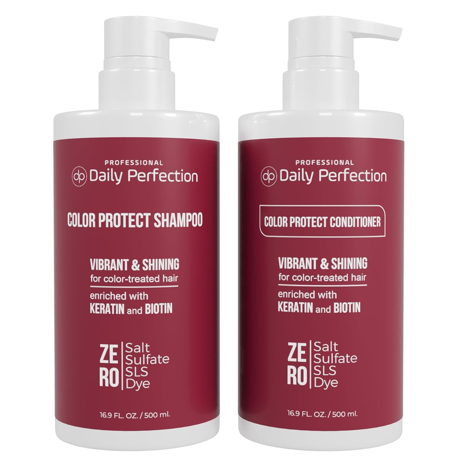Vibrant Color Duo: Biotin Keratin Set