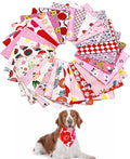50pcs Small Dog Bandanas Bulk for Stylish Pets and Puppies